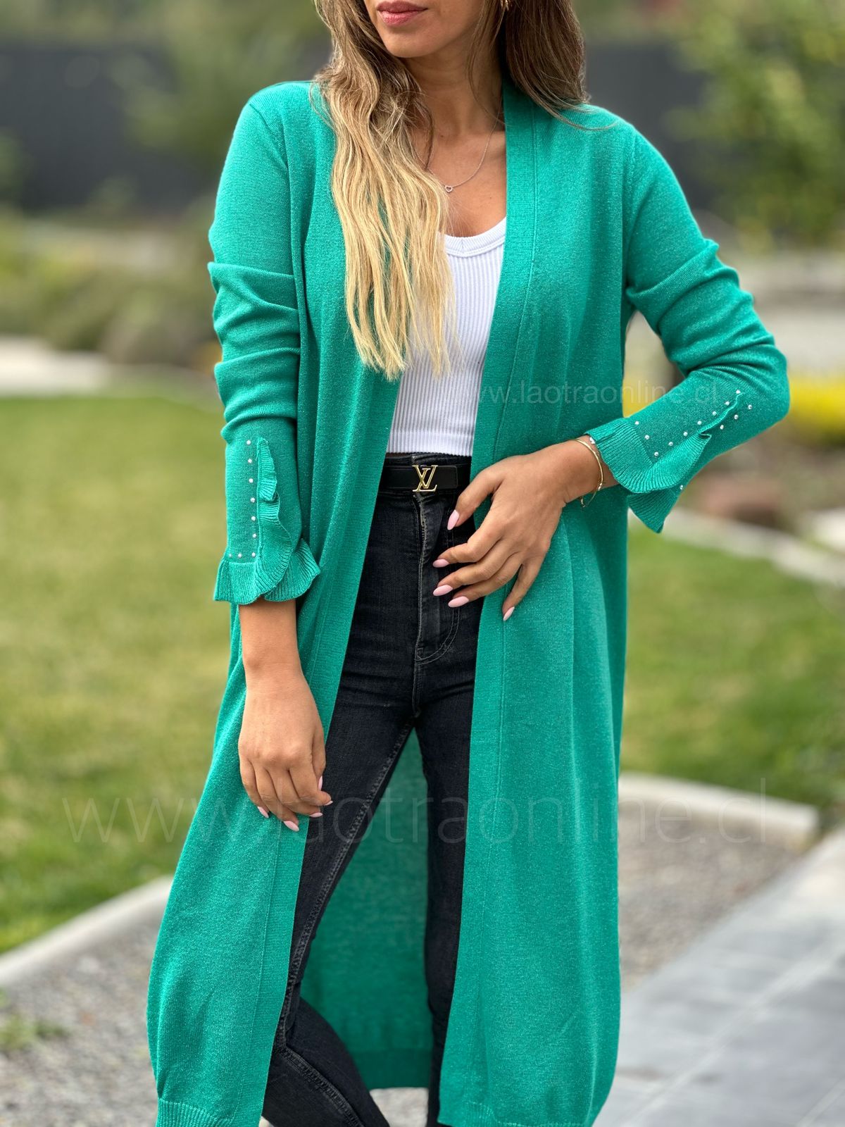 Cardigan Miami verde