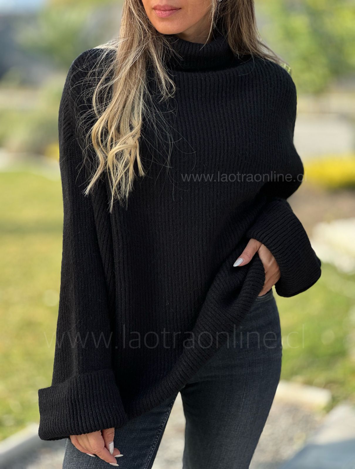 Sweater Ro negro