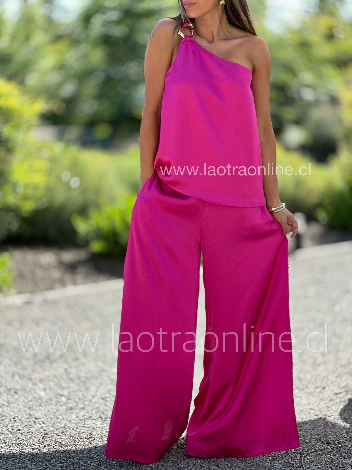 Conjunto Mica fucsia