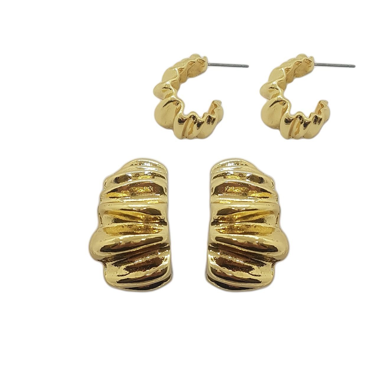 Aros gracia dorado