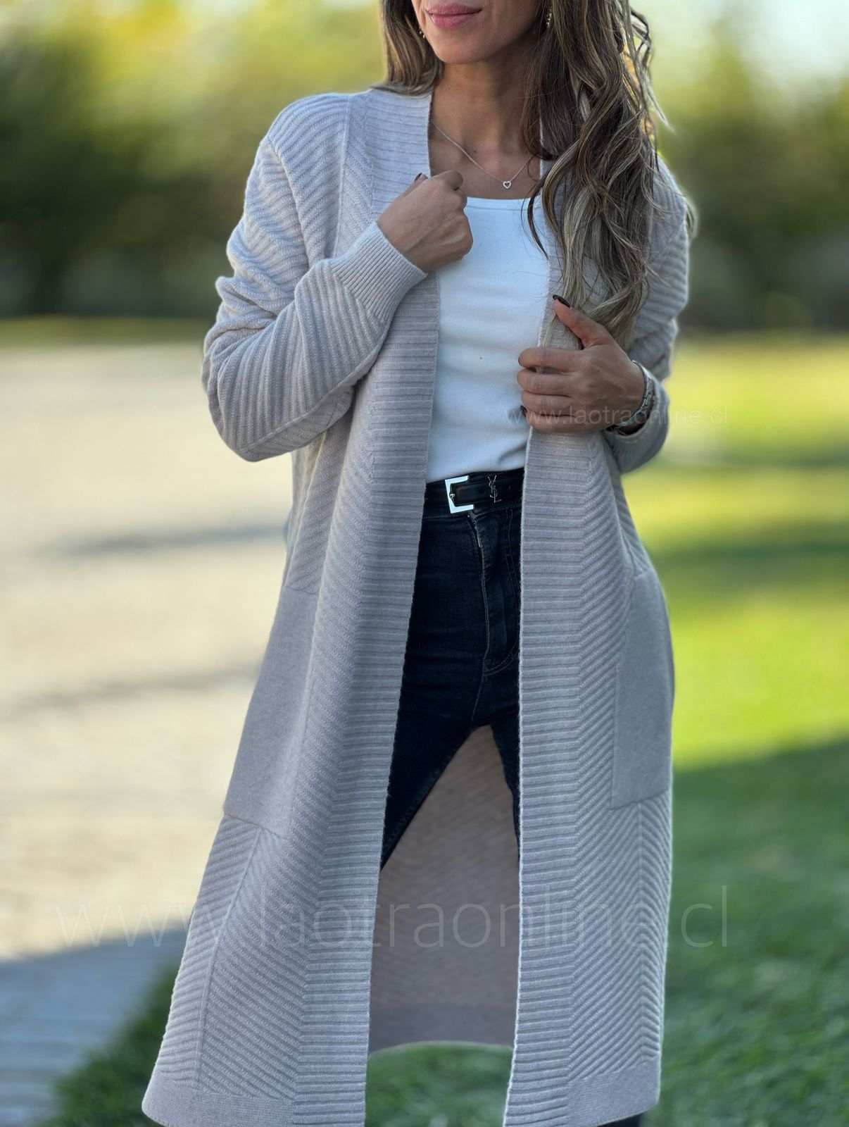 Cardigan Fabuloso beige