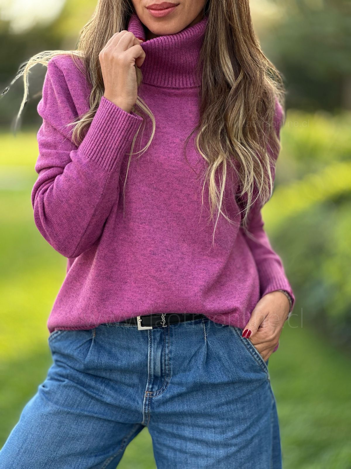 Sweater Cataluña magenta