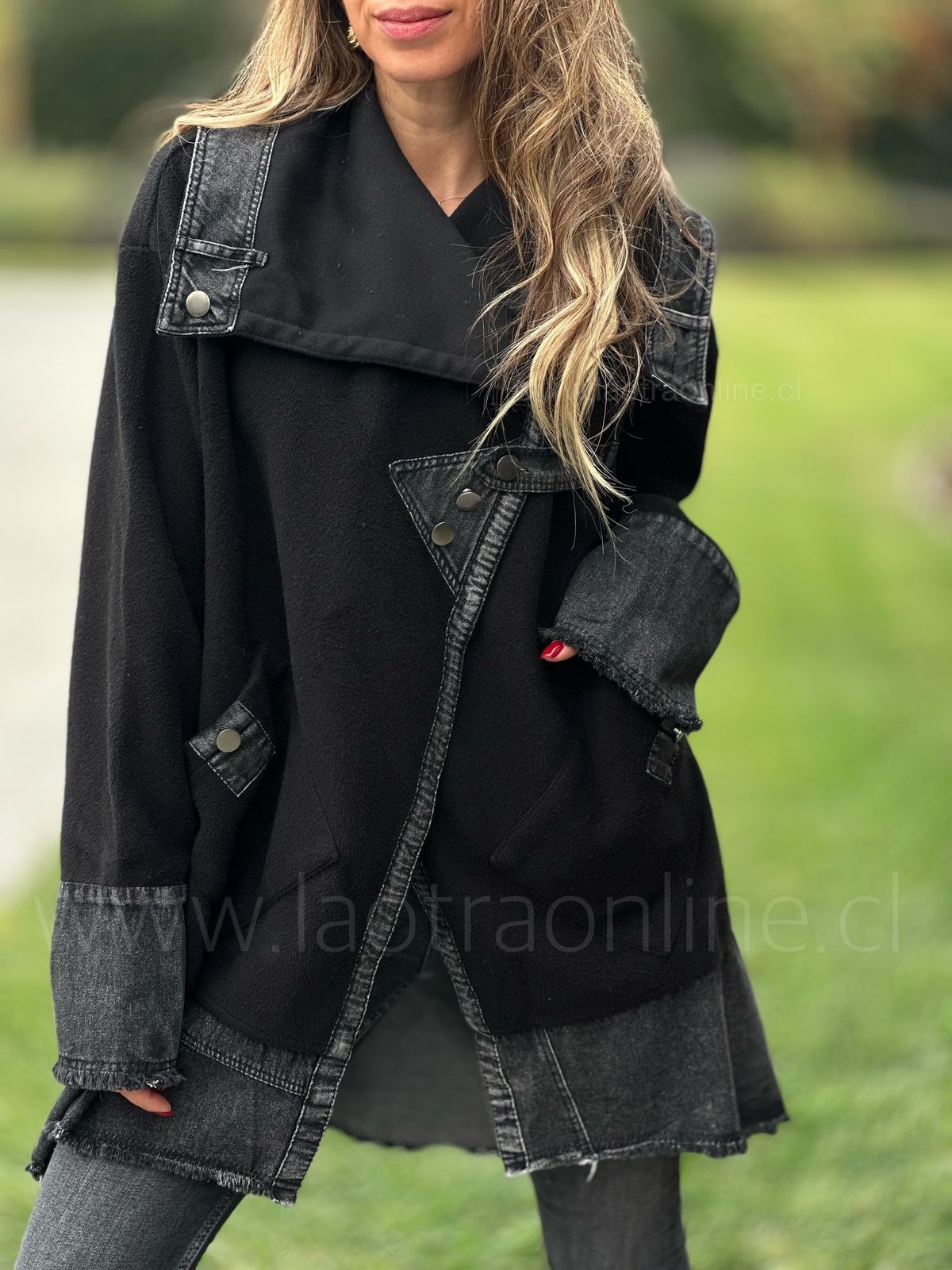 Chaqueta Bahía negro