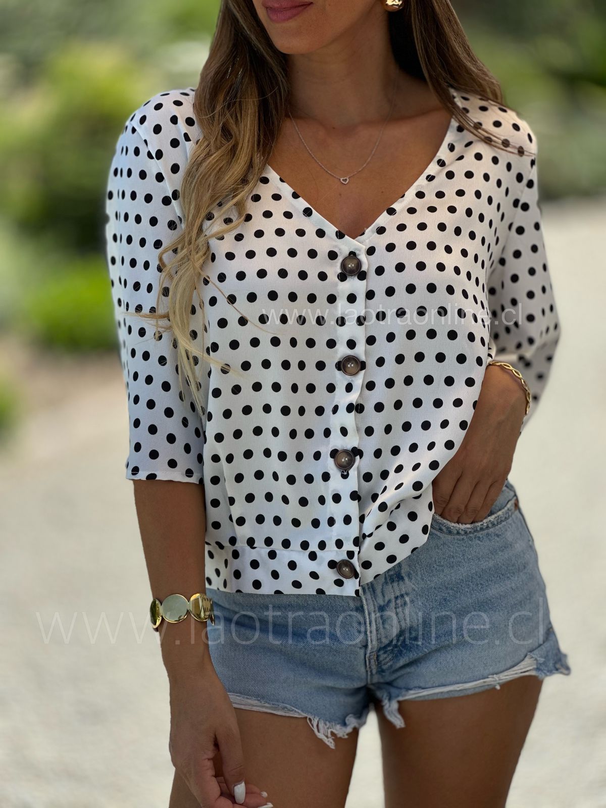 Blusa Sudáfrica blanco