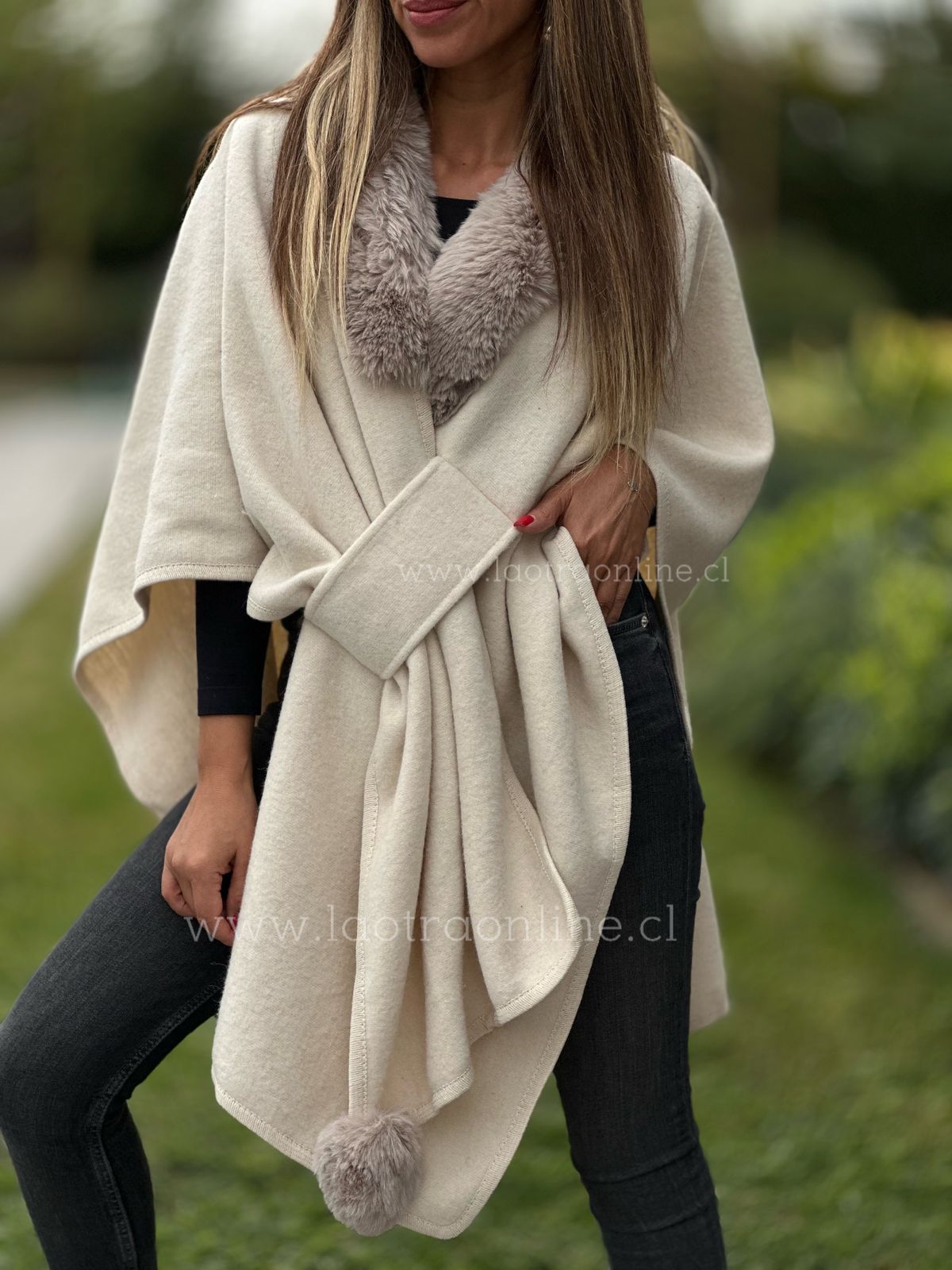 Capa/Abrigo Alaska beige