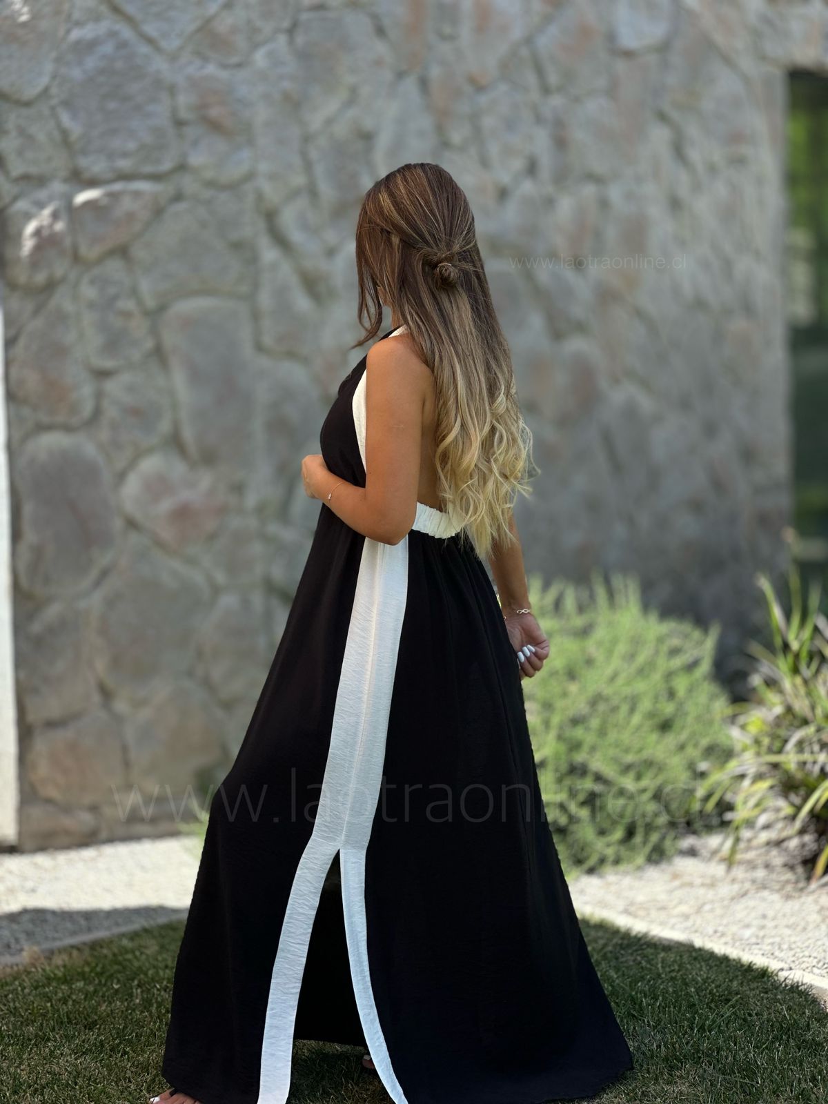 Vestido Dúo negro