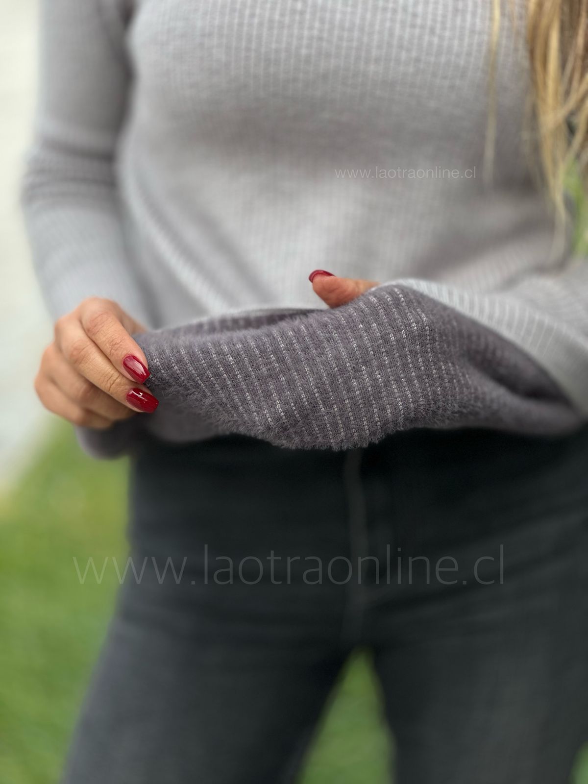 Sweater Santa cruz gris