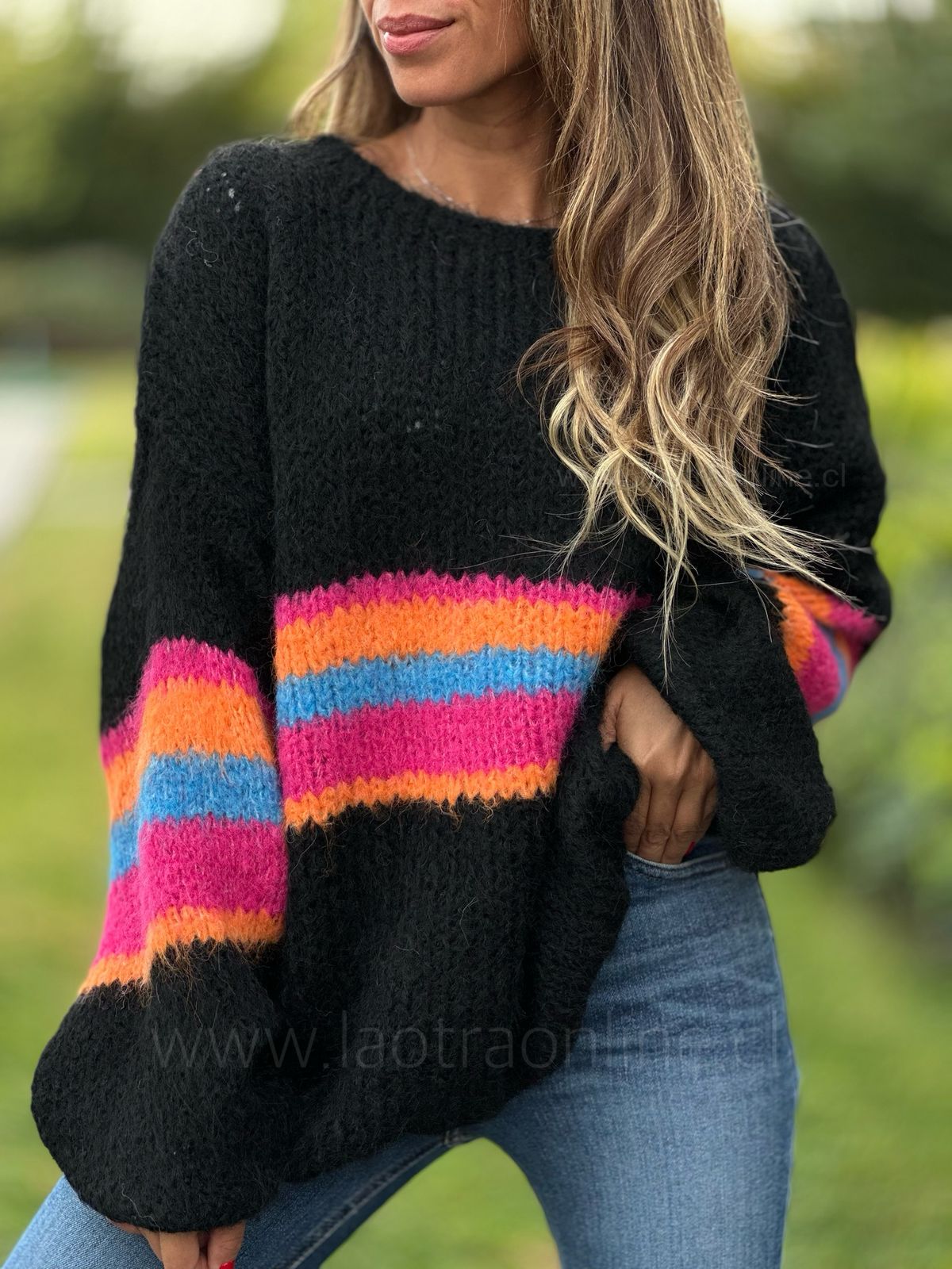 Sweater Porto alegre negro