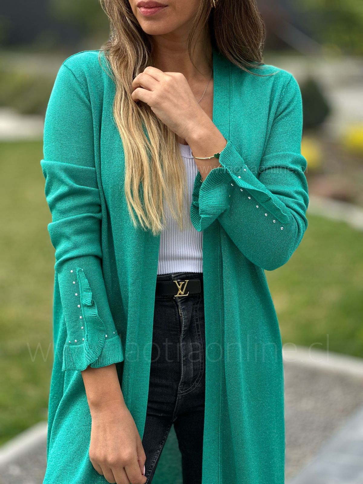 Cardigan Miami verde