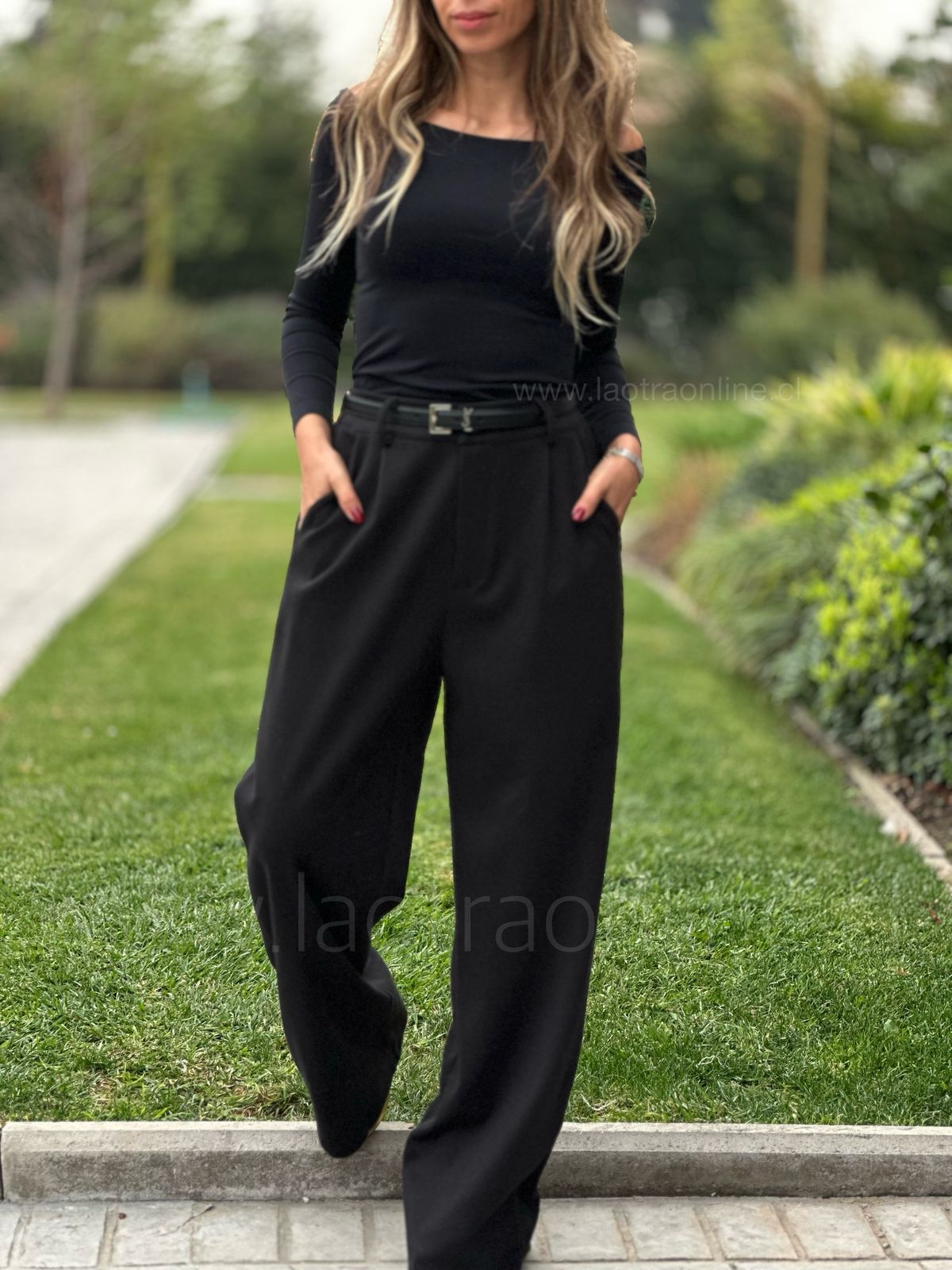 Pantalón Ámsterdam negro