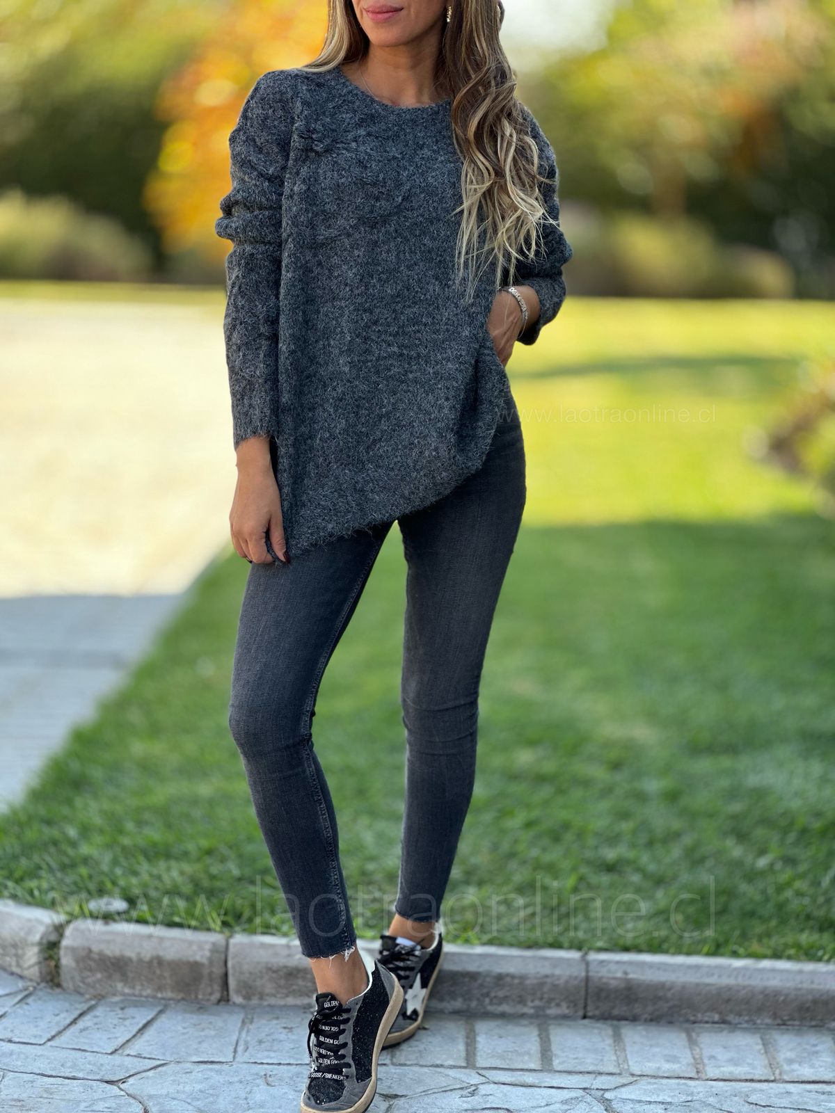 Sweater Tailandia marengo