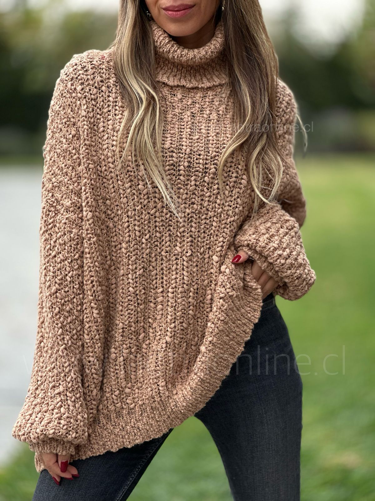 Sweater Marti camel