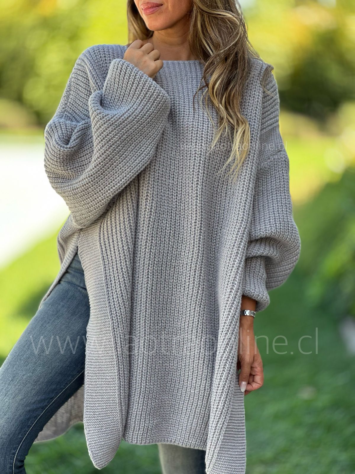 Oversize Magda gris