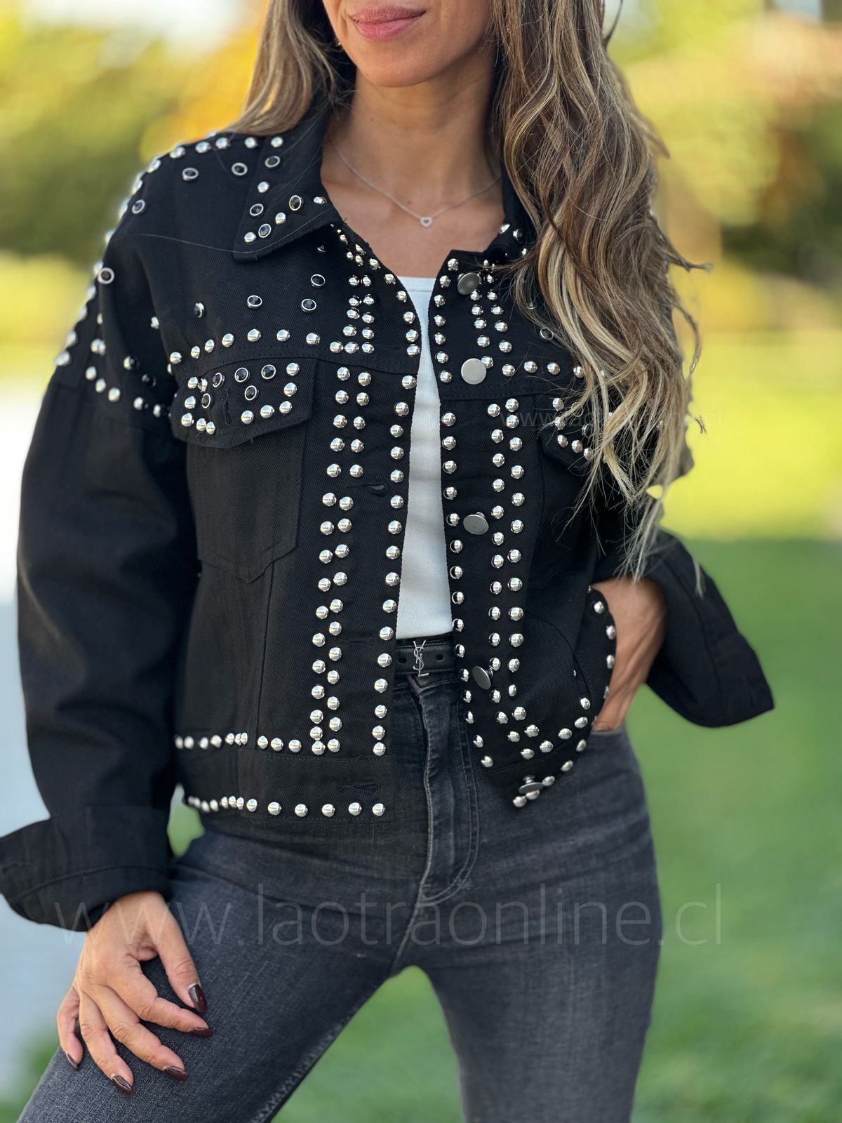 Chaqueta Oceanía negro