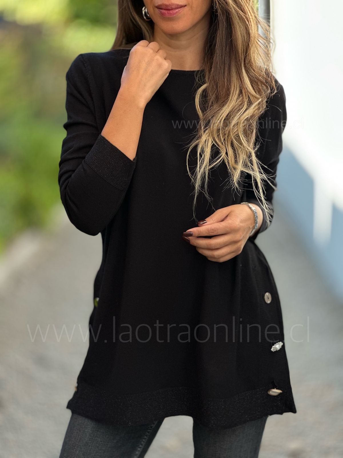 Sweater Tijuana negro