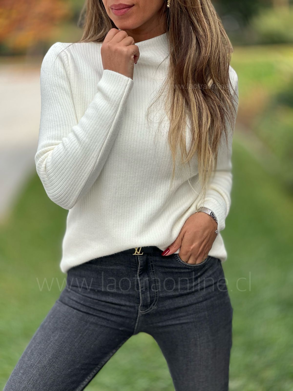 Sweater Santa cruz crema