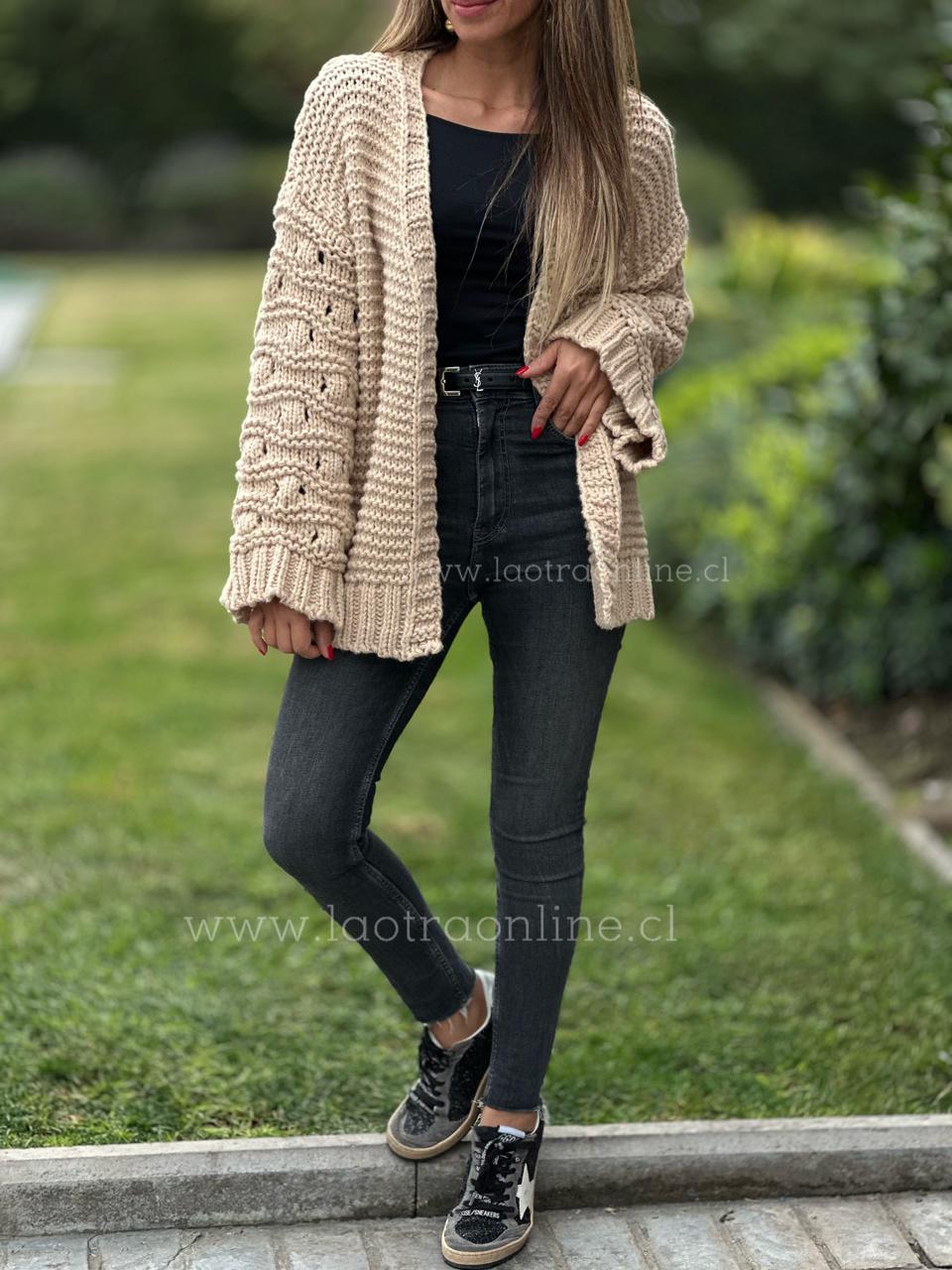 Chalecón Canarias beige