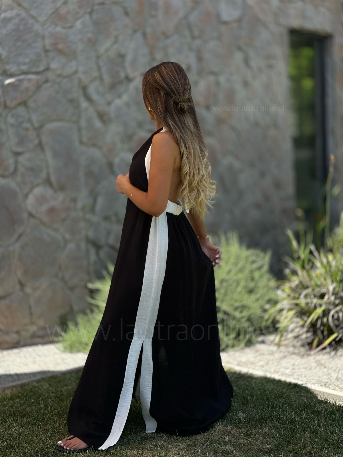 Vestido Dúo negro