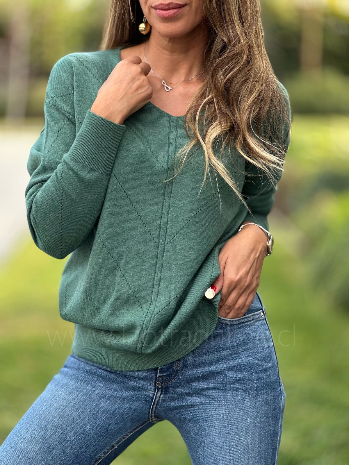 Sweater Francia verde