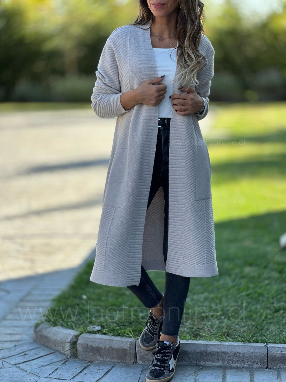 Cardigan Fabuloso beige