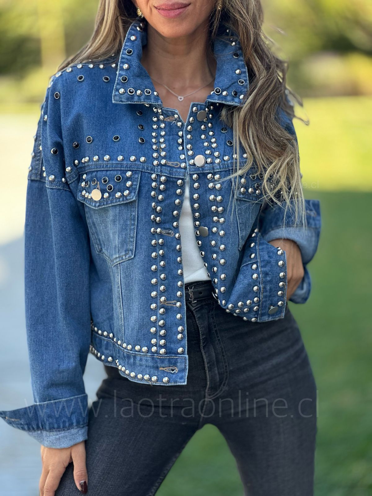 Chaqueta Oceanía azul