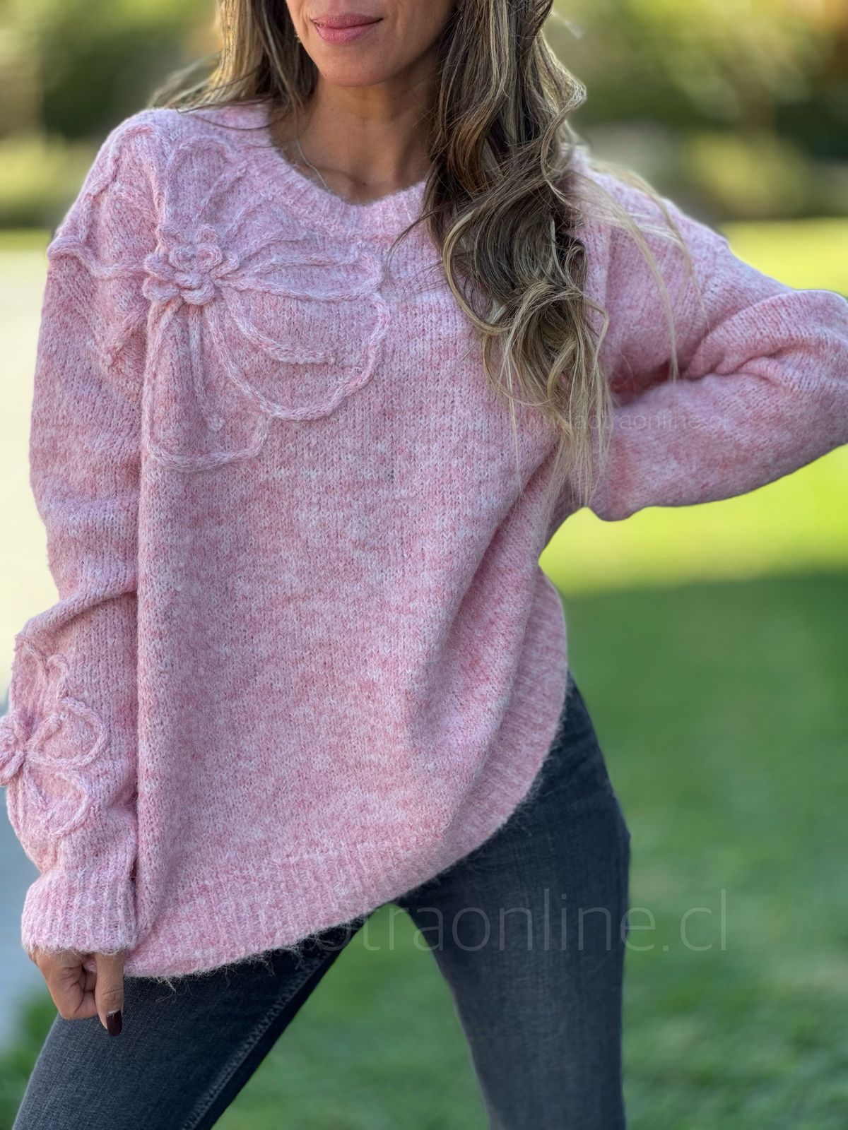 Sweater Tailandia rosa