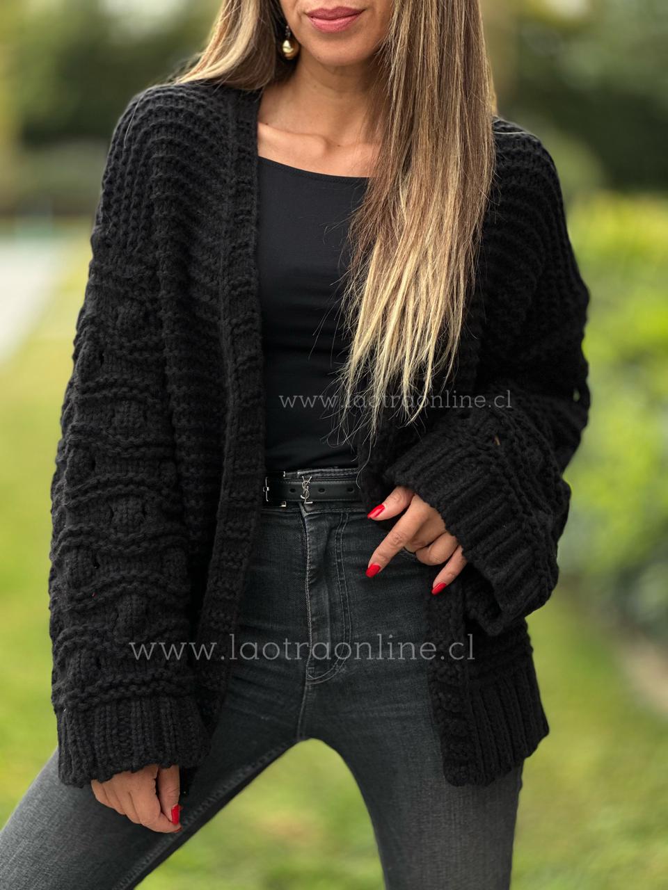 Chalecón Canarias negro