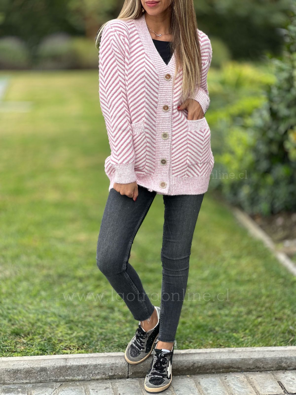 Chaleco Rumania rosa